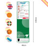 Cartel Columna Zona Cardioprotegida